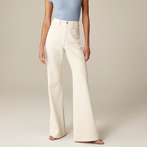 NWT J. Crew High-Rise Flare 1996 Jeans - Picture 2 of 10